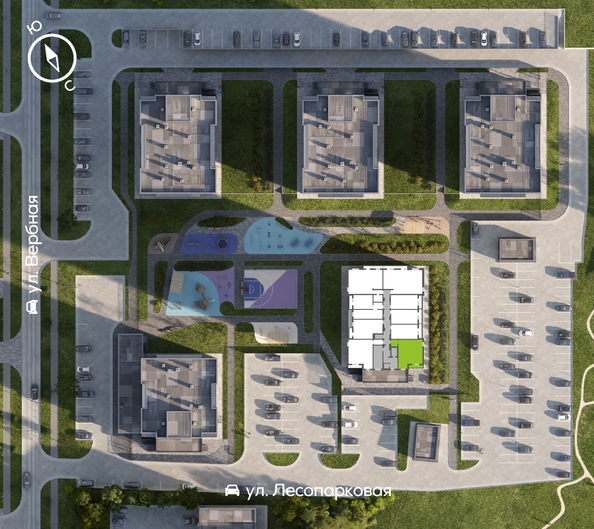 
  Продается 2-комн. квартира 58.8 м², в ЖК Белый квартал на Свободном, дом 4. Фото 1.
