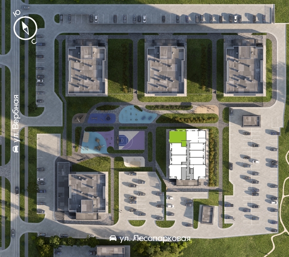
  Продается 3-комн. квартира 76.8 м², в ЖК Белый квартал на Свободном, дом 4. Фото 1.
