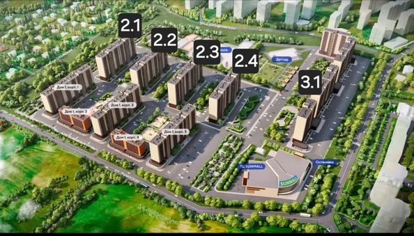 
  Продается 1-комн. квартира 34.06 м², в ЖК Аринский, дом 3 корпус 1. Фото 8.