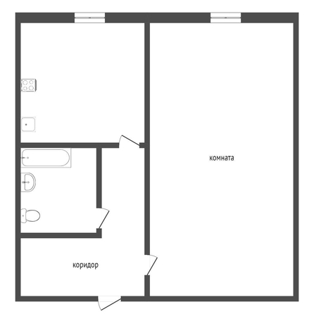 
   Продам 1-комнатную, 33.5 м², Попова ул, 10/1

. Фото 1.