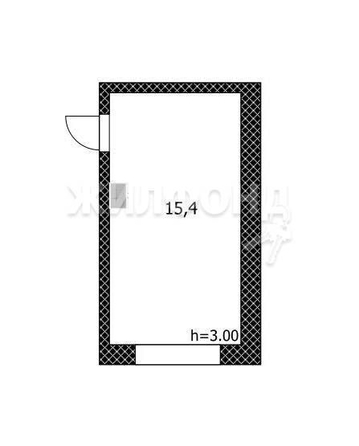 
   Продам 1-комнатную, 25.4 м², Аграрная ул, 32А

. Фото 1.