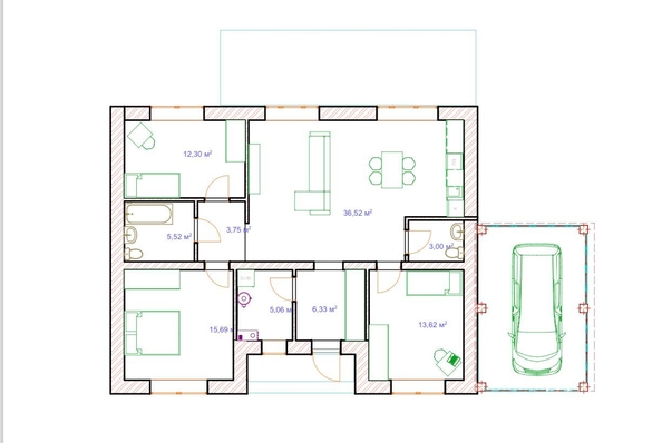 
   Продам дом, 105 м², Фирсово

. Фото 3.