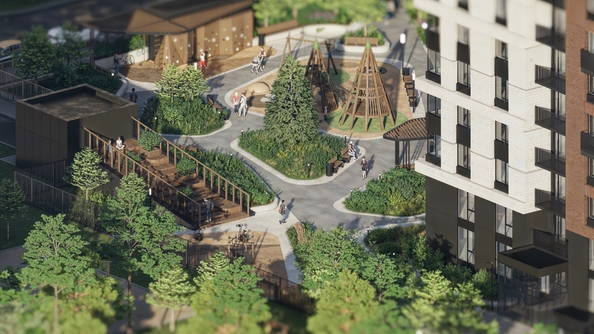 
  Продается 3-комн. квартира 103.8 м², в ЖК Шервуд, (Нагорная 6-я, 15г/12). Фото 20.