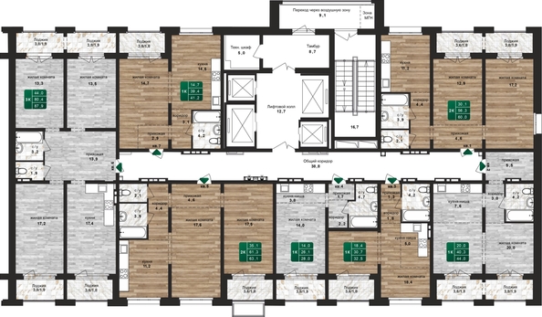 
  Продается 1-комн. квартира, 32.5 м², ЖК Шервуд, (Нагорная 6-я, 15в корп 4)
. Фото 1.