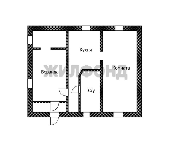 
  Продается дом, 32.5 м², село Павловск
. Фото 22.
