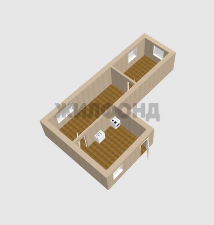 
  Продается дом, 29.5 м², село Новороманово
. Фото 15.