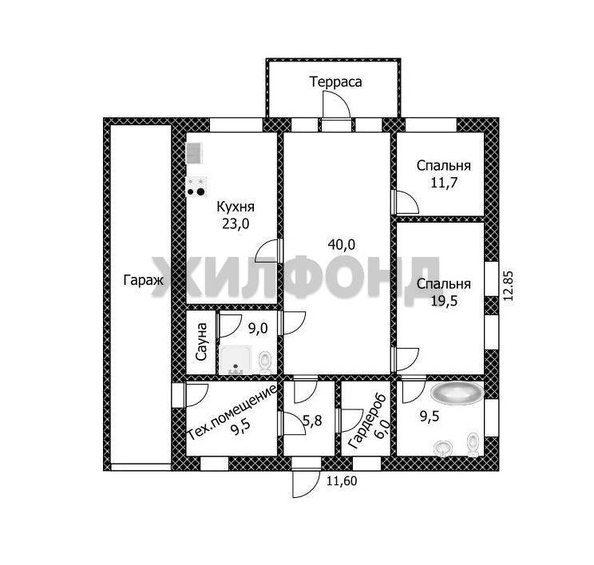 
  Продается дом, 139 м², село Фирсово
. Фото 29.
