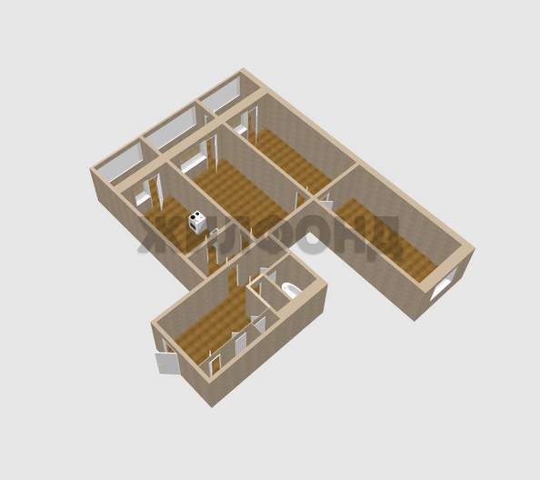 
  Продается 3-комн. квартира, 73.9 м², Малахова ул, д. 69
. Фото 19.