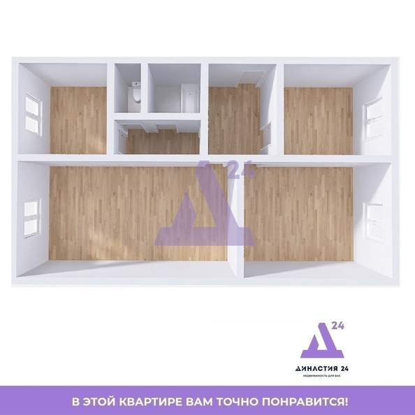 
  Продается 3-комн. квартира, 62.2 м², Ударника ул, д. 28
. Фото 13.