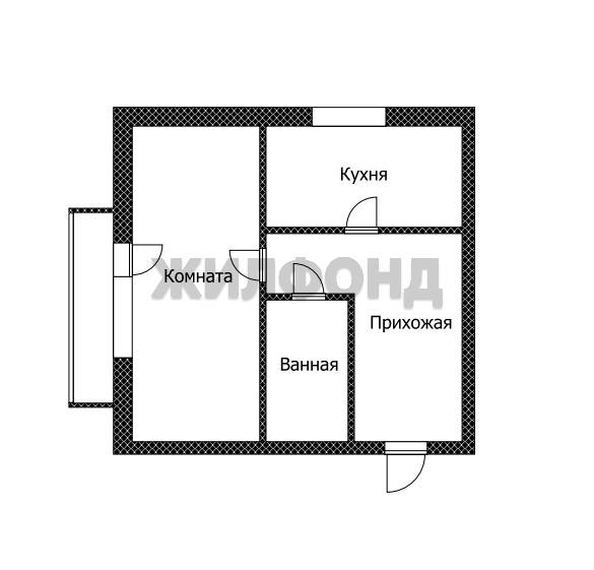 
  Продается 1-комн. квартира, 37 м², Малахова ул
. Фото 16.