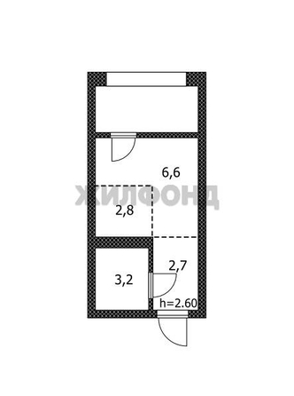 
  Продается 1-комн. квартира, 17.6 м², Челюскинцев ул
. Фото 16.