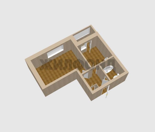 
  Продается 1-комн. квартира, 30.1 м², Бабуркина ул
. Фото 17.