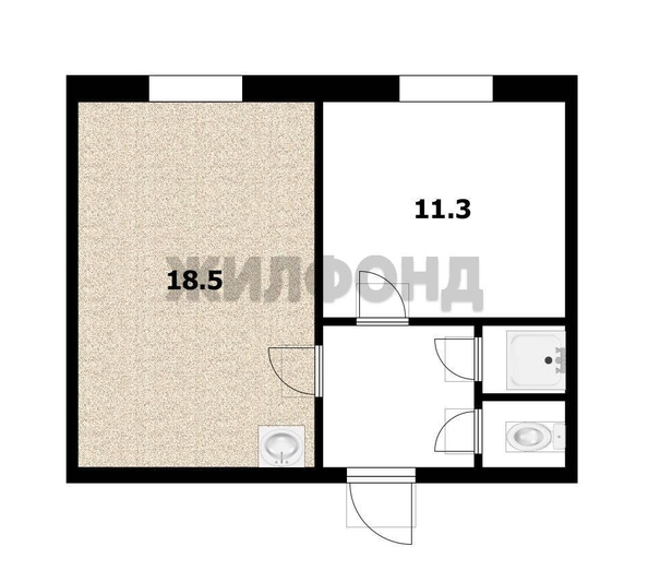 
  Продается комната 16.5 м². Фото 2.