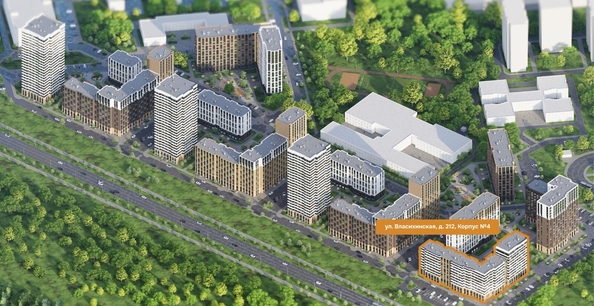 
  Продается 4-комн. квартира 83.4 м², в ЖК Камчатка, корпус 4. Фото 3.