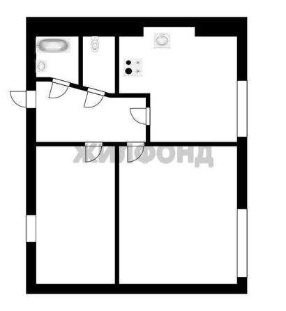 
  Продается апартамент 34.1 м². Фото 14.