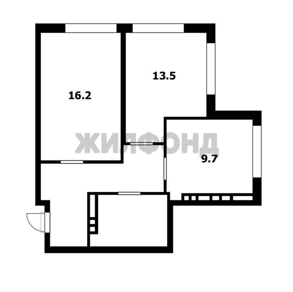 
  Продается 2-комн. квартира 53 м². Фото 26.