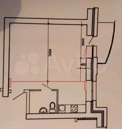 
  Продается 1-комн. квартира 35 м². Фото 9.