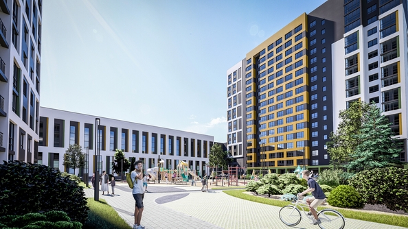 
  Продается 3-комн. квартира 68.1 м², в ЖК Дом культуры, корпус 2. Фото 1.