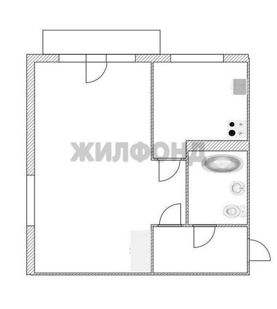 
  Продается 1-комн. квартира 29.9 м². Фото 10.