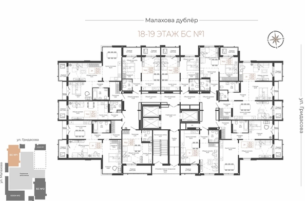 
  Продается 2-комн. квартира 64.93 м², в ЖК Легенда-155. Фото 1.