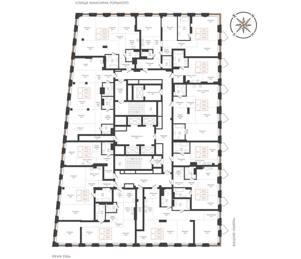 
  Продается 2-комн. квартира 60.4 м², в ЖК Барнаул. Фото 1.