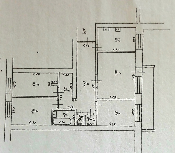 
  Продается 4-комн. квартира 73.5 м². Фото 22.