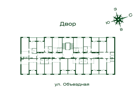 
  Продается 3-комн. квартира 86.3 м², в ЖК Первогорье, корпус 6. Фото 1.