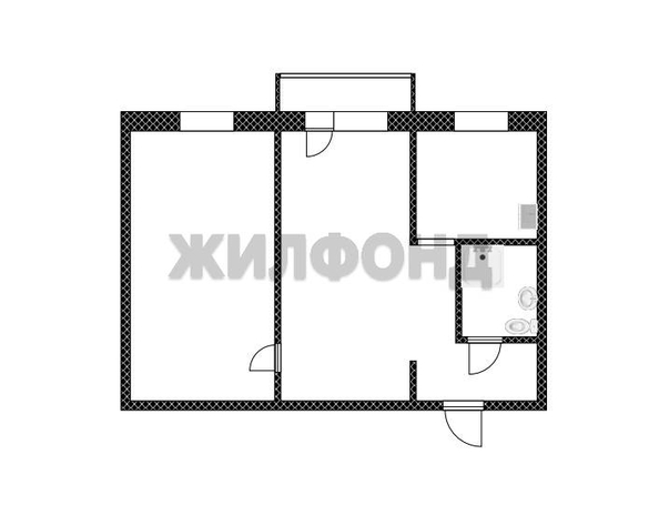 
  Продается 2-комн. квартира 42 м². Фото 12.