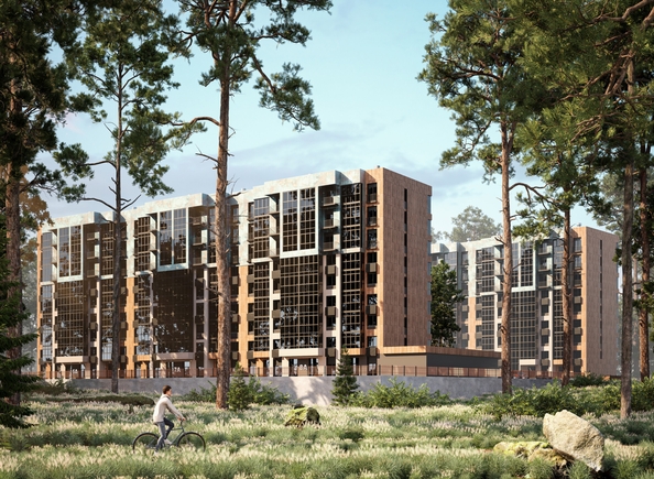 
  Продается студия, 40.84 м², ЖК Ёлки, дом 1
. Фото 4.