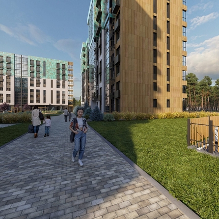 
  Продается 1-комн. квартира, 38.77 м², ЖК Ёлки, дом 3
. Фото 54.