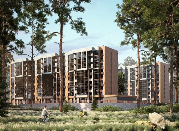 
  Продается 1-комн. квартира, 45.15 м², ЖК Ёлки, дом 3
. Фото 4.