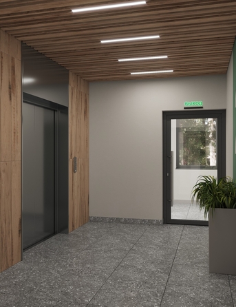 
  Продается 1-комн. квартира 39.9 м², в ЖК Ёлки, дом 2. Фото 34.