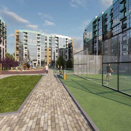 
  Продается 2-комн. квартира 52.97 м², в ЖК Ёлки, дом 3. Фото 40.