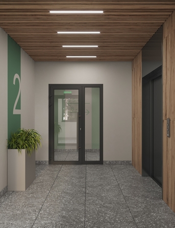 
  Продается 1-комн. квартира 39.9 м², в ЖК Ёлки, дом 2. Фото 35.