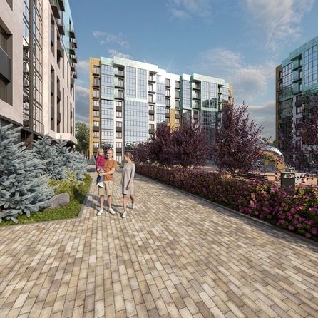 
  Продается 2-комн. квартира 52.97 м², в ЖК Ёлки, дом 3. Фото 47.