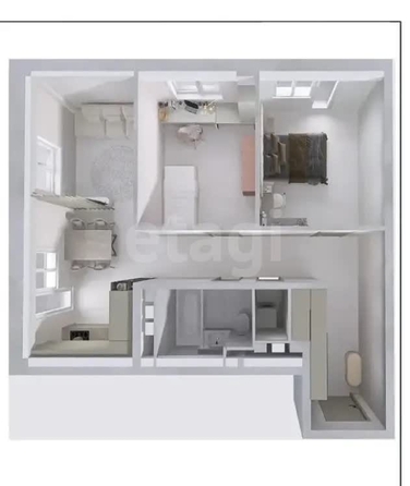 
  Продается 2-комн. квартира 62.1 м². Фото 1.