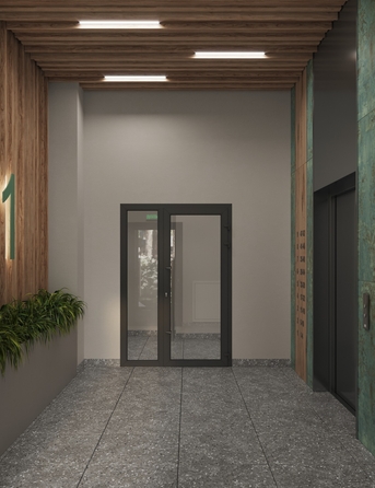 
  Продается студия 39.6 м², в ЖК Ёлки, дом 1. Фото 21.
