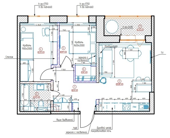 
   Продам 3-комнатную, 65 м², Юрия Левитанского ул, 8

. Фото 25.