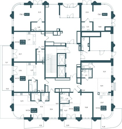 
   Продам 1-комнатную, 57.07 м², Бродский, 1-я очередь

. Фото 3.