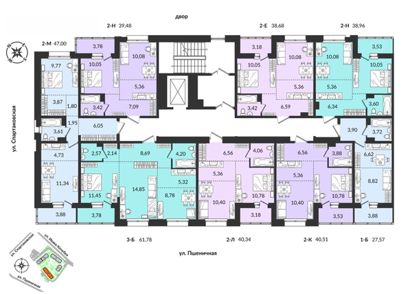 
   Продам 2-комнатную, 39.48 м², Источник, дом 4

. Фото 3.