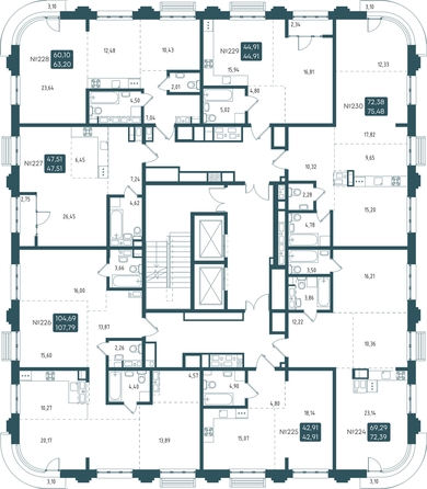 
   Продам 1-комнатную, 47.51 м², Бродский, 1-я очередь

. Фото 1.