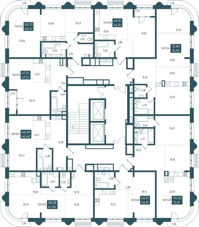 
   Продам 1-комнатную, 46.68 м², Бродский, 1-я очередь

. Фото 1.