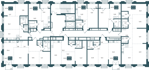 
   Продам 2-комнатную, 66.8 м², Бродский, 1-я очередь

. Фото 1.