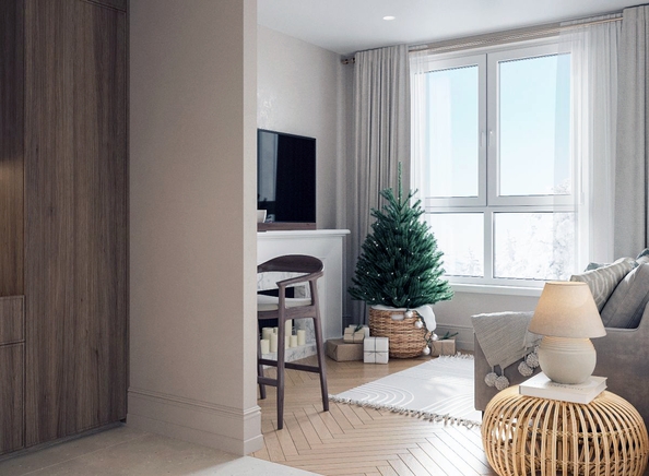 
  Продается 2-комн. квартира, 44.6 м², ЖК Стрижи Сити, блок-секции 6,7
. Фото 4.