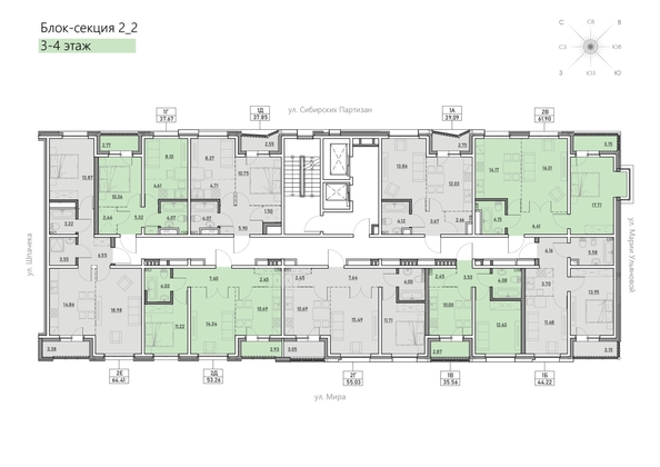 
   Продам 2-комнатную, 53.26 м², Zenith (Зенит), 2 этап

. Фото 10.