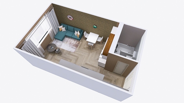 
   Продам студию, 21.86 м², Юго-Западный, дом 17

. Фото 7.