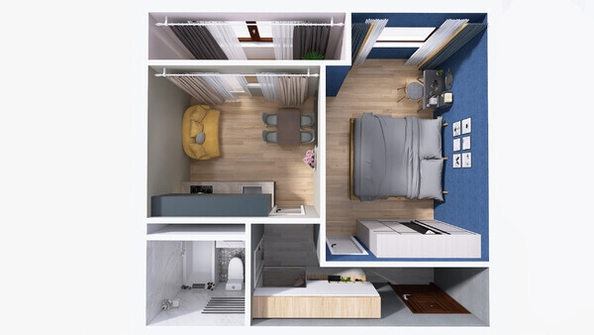 
   Продам 1-комнатную, 37.9 м², Юго-Западный, дом 17

. Фото 6.