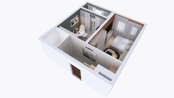 
   Продам 1-комнатную, 40.43 м², Юго-Западный, дом 17

. Фото 10.