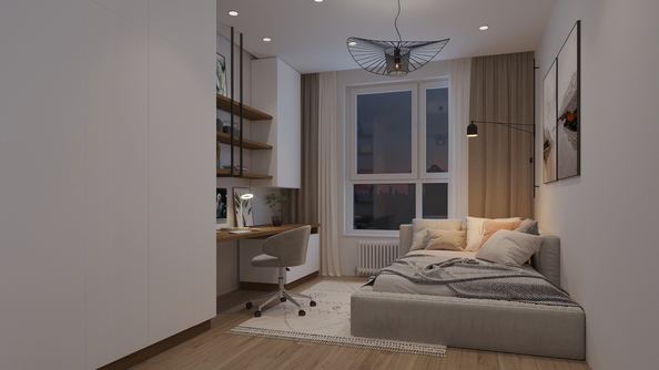 
  Продается 4-комн. квартира, 86.7 м², ЖК Стрижи Сити, блок-секции 8,9
. Фото 6.
