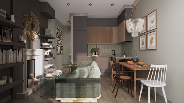 
   Продам 2-комнатную, 58.9 м², Квартал Стрижи, 2 очередь

. Фото 3.